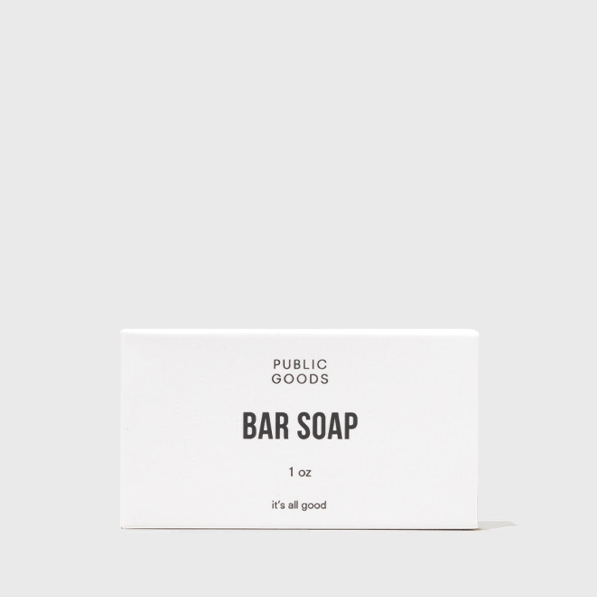 Public Goods 1oz Fragrance Free Bar Soap (Case of 24)