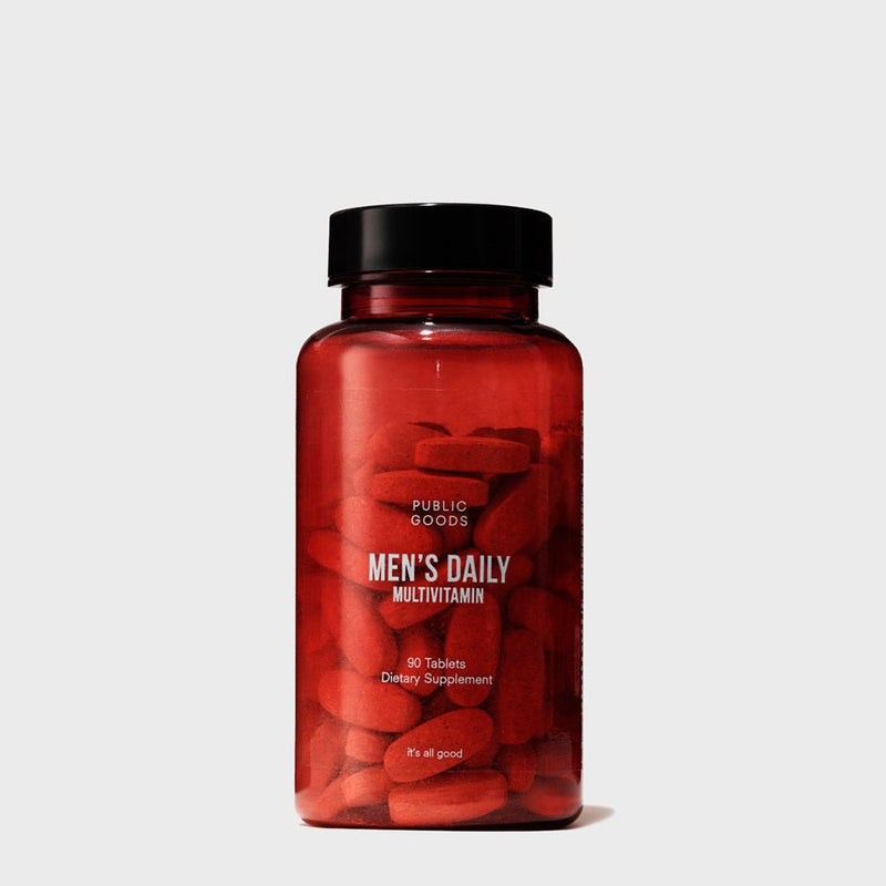 Public Goods Supplement Men's Daily (Case of 12)