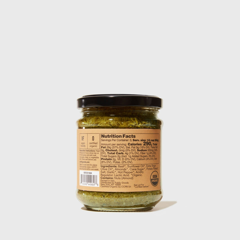 Public Goods Pesto (Case of 6)