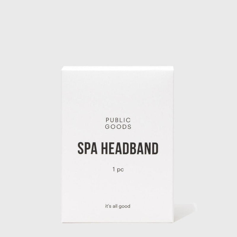 Public Goods Personal Care Spa Headband - Case of 24