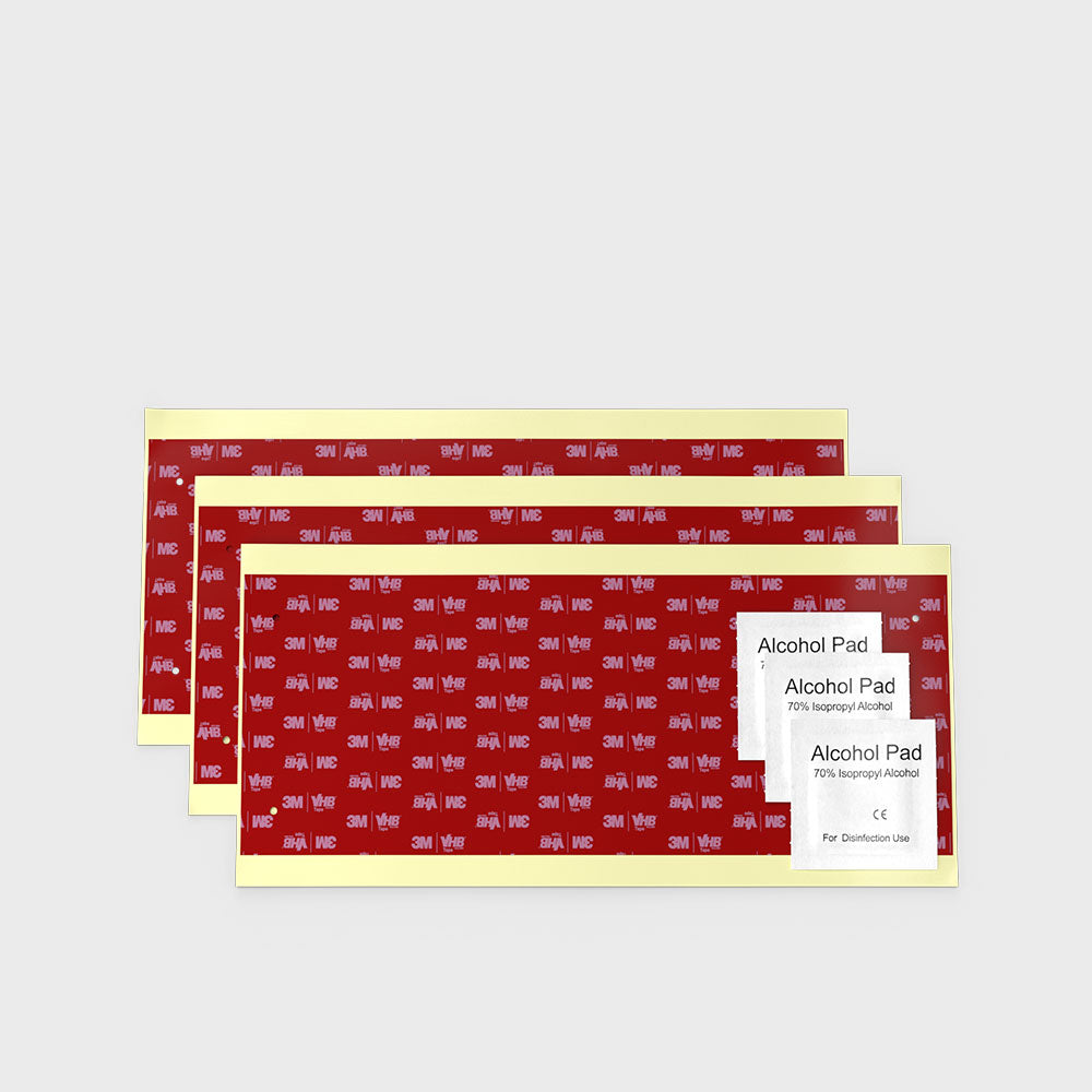 Public Goods Household 3 Locking Bottle Holders with Shampoo, Conditioner & Body Wash Bottles & Mounting Kit