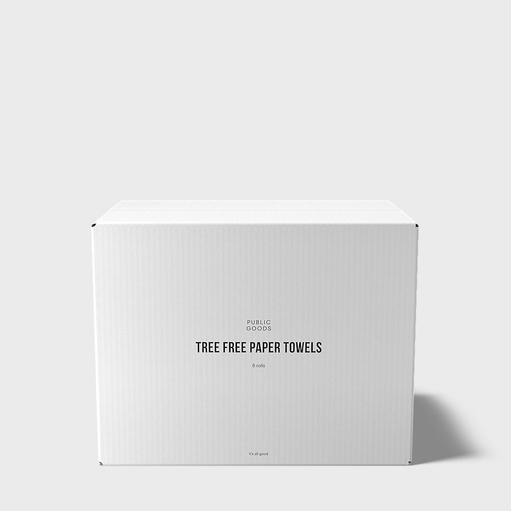 Tree Free Paper Towels 36 Rolls (6 Rolls/Box, Case of 6)