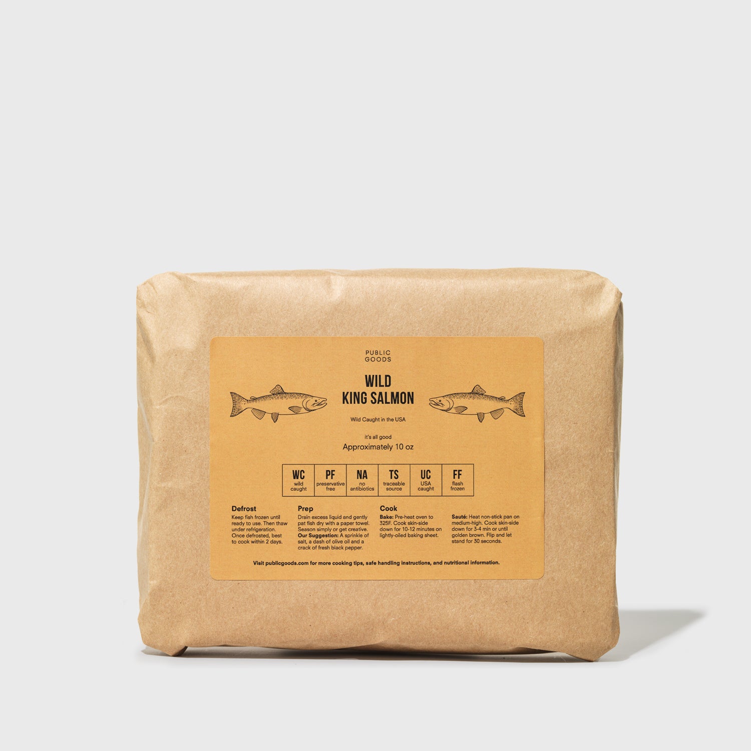 King Salmon Pack, 10 Servings