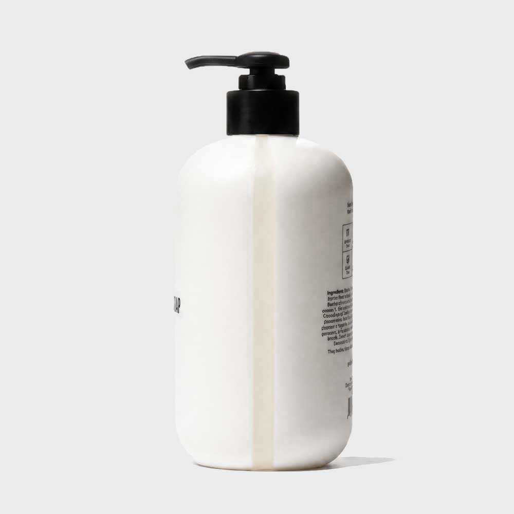 Body Wash Bottle 12oz w/ View Stripe (Case of 24, Pumps Included)