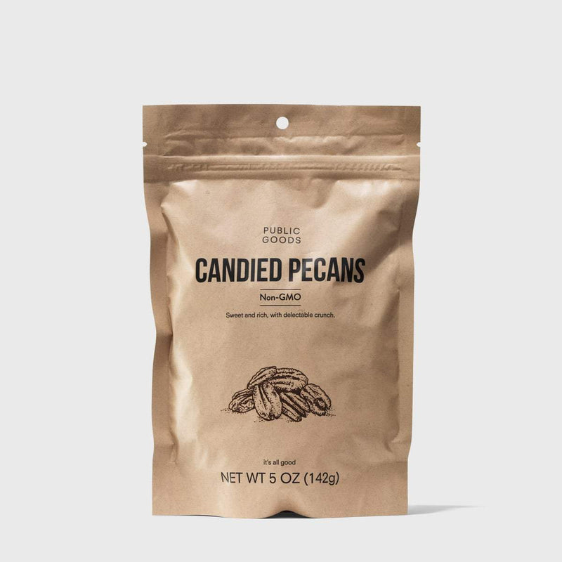 Public Goods Grocery Candied Pecans 5 oz (Case of 28)