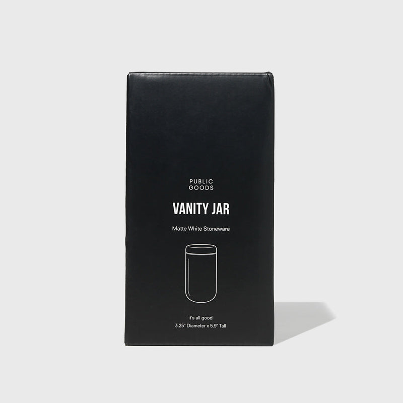 Public Goods Vanity Jar (Case of 24)