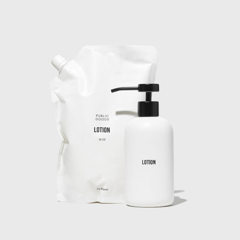 Public Goods Stoneware Lotion Dispenser