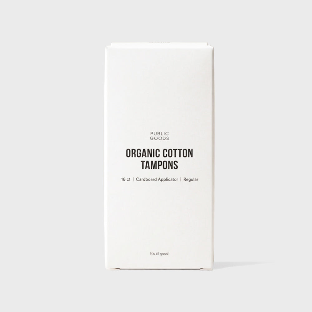 Cotton Tampons with Cardboard Applicator - Regular 16ct (Case of 12)