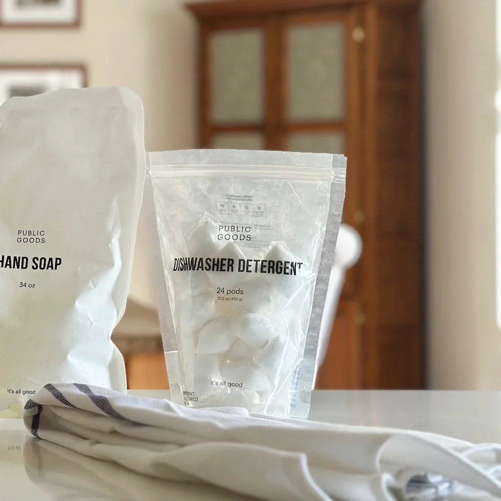 Public Goods Household Dishwasher Detergent Pods (24 ct)