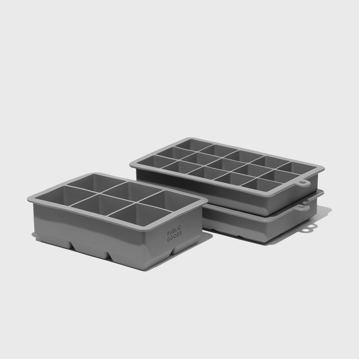 Public Goods Ice Cube Tray 3 pc (Case of 24)