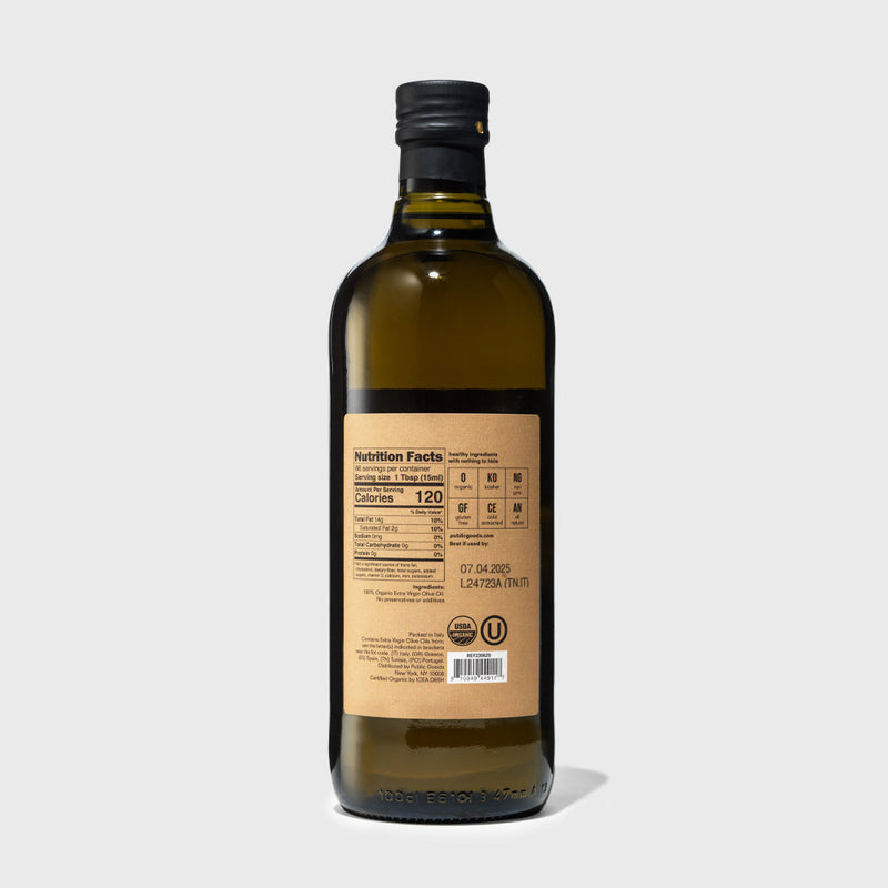 Public Goods Extra Virgin Olive Oil (Case of 6)