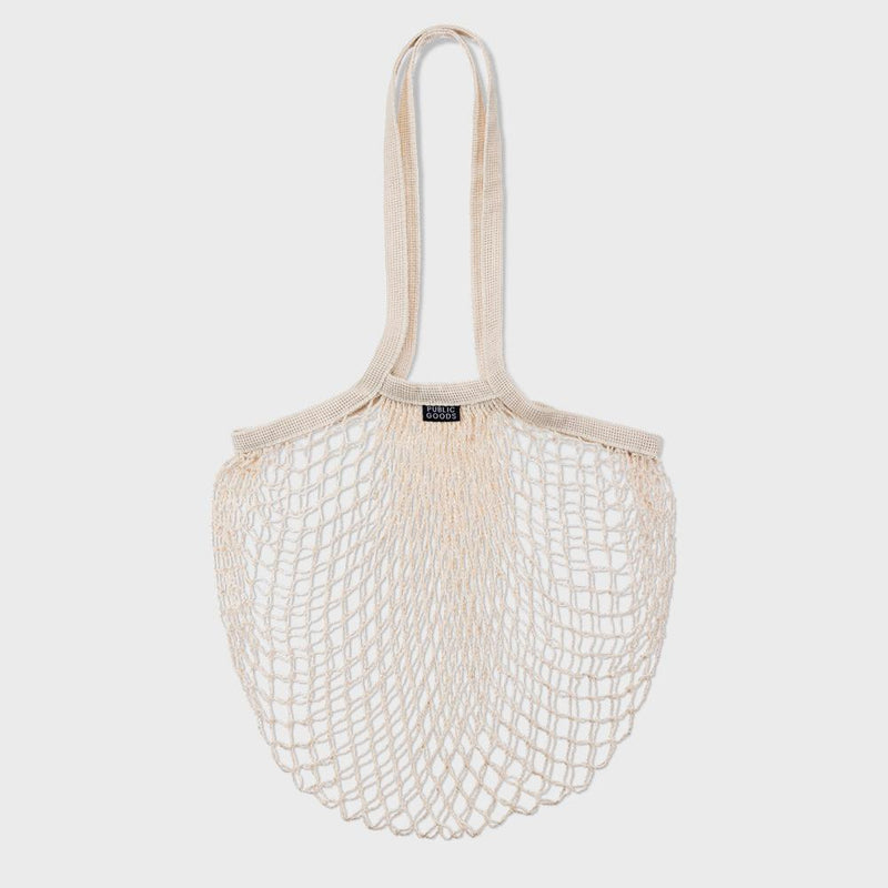 Public Goods Product Set Wide Mesh Tote (Case of 6)