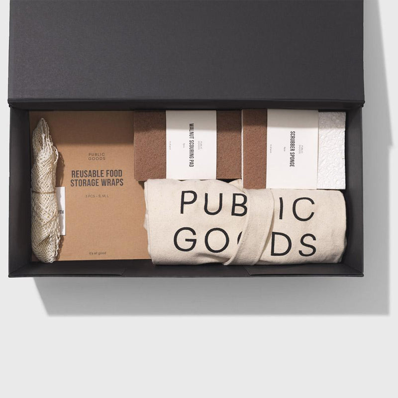 Public Goods Personal Care Natural Fibers Gift Set