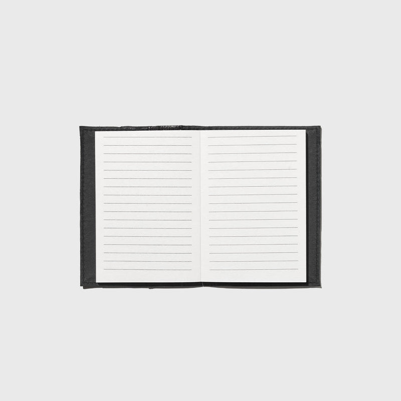 Public Goods Stationery Notebook-Lined, 4" x 6" (Black) - Case of 6