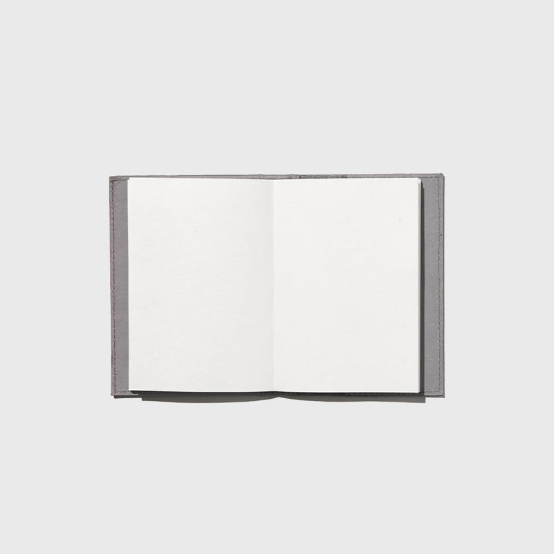 Public Goods Stationery Notebook-Unlined, 4" x 6" (Grey) - Case of 6