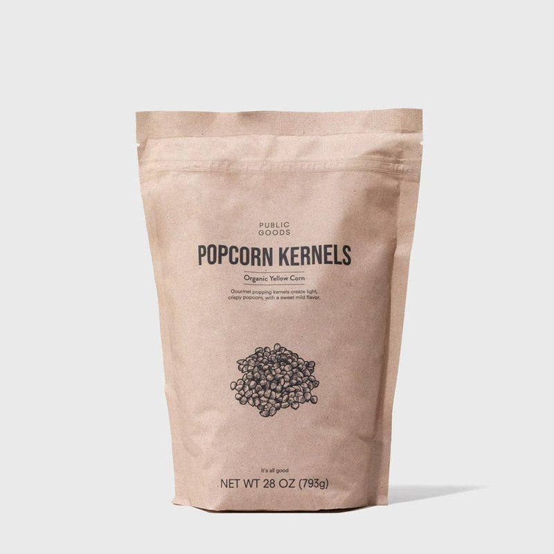 Public Goods Grocery Popcorn Kernels 28 oz (Case of 12)