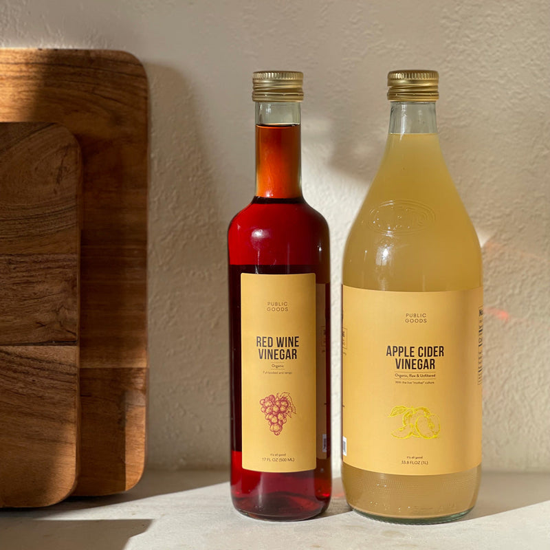 Public Goods Red Wine Vinegar 17 oz (Case of 6)