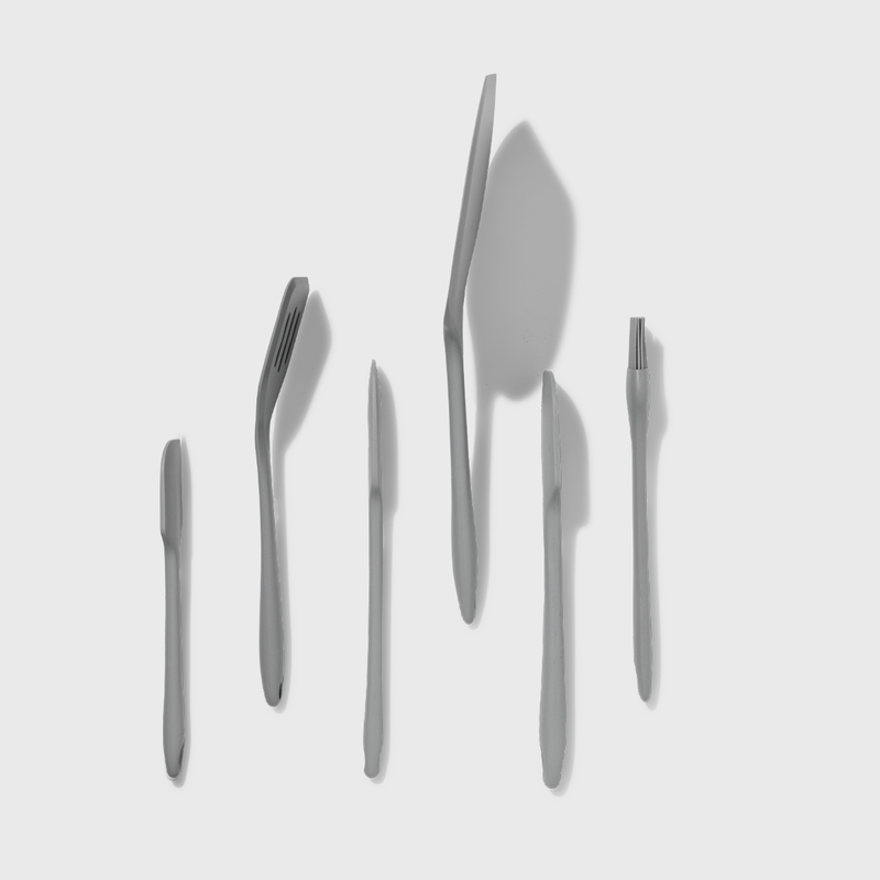 Public Goods Silicone Utensil Set 6 pc (Case of 16)