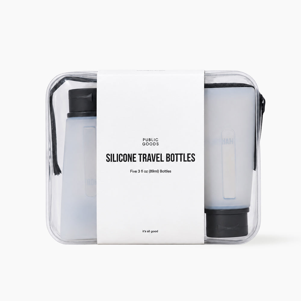 Silicone Travel Bottle Kit (Case of 24)
