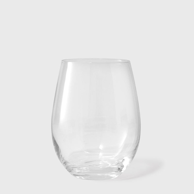 Public Goods Household Stemless Wine Glasses (Set of 4, Case of 6)