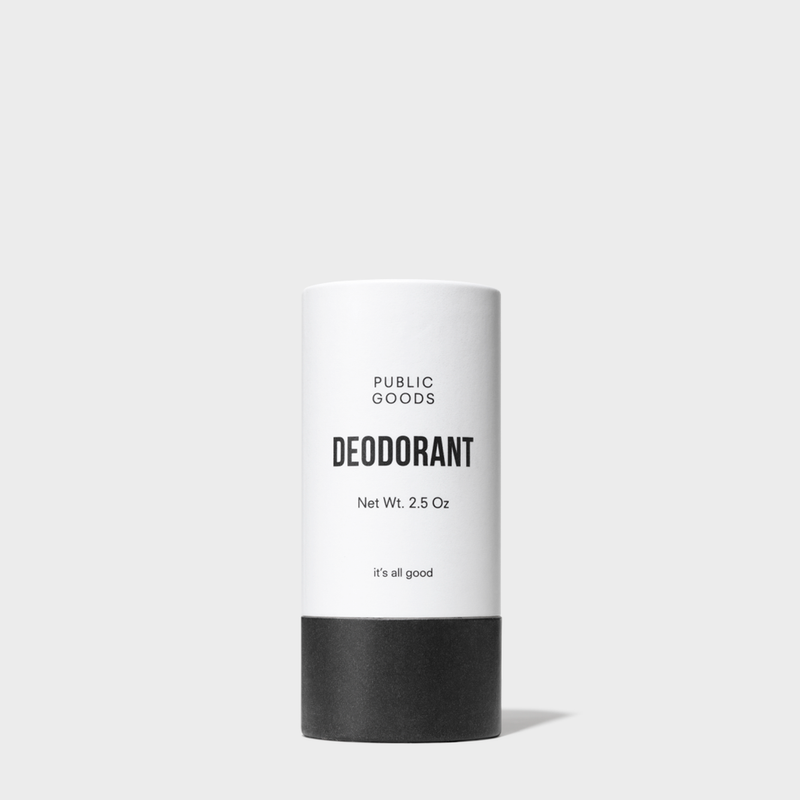 Public Goods Paper Tube Aluminum Free Natural Deodorant