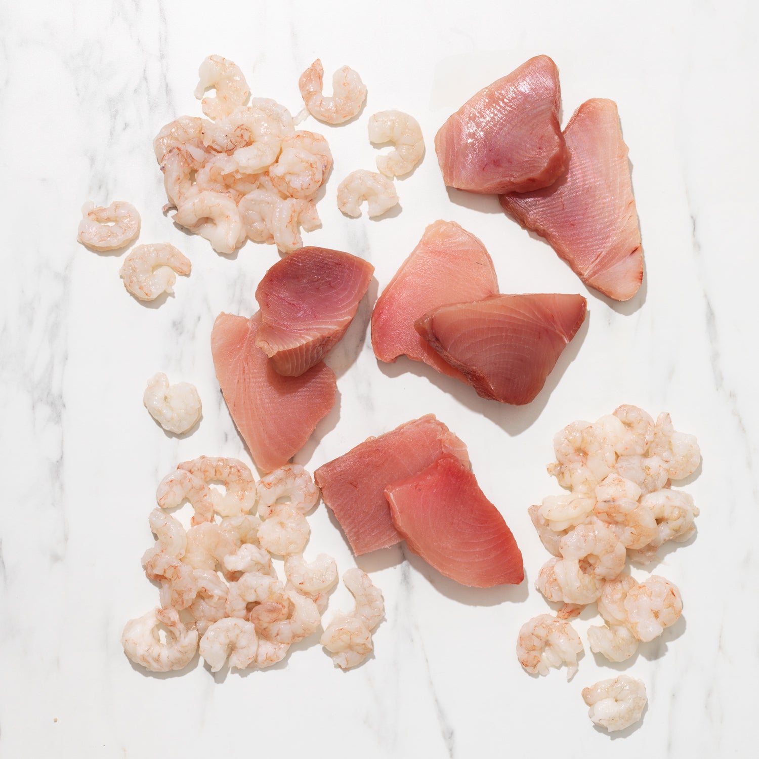 Public Goods 3 Wild Gulf Shrimp + 4 Albacore Tune Bundle