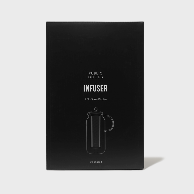 Glass Infuser Pitcher (Case of 12)