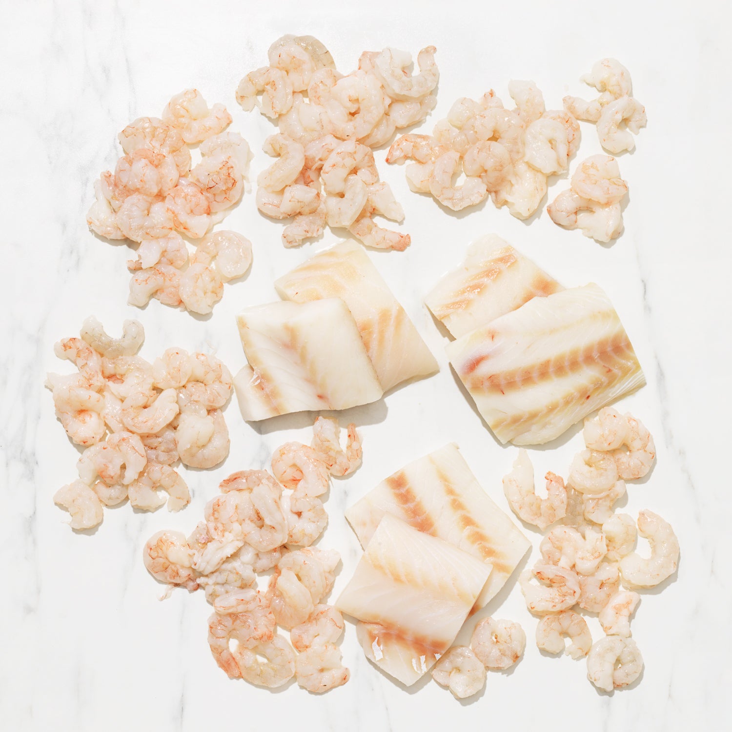 Public Goods 6 Wild Gulf Shrimp + 3 Pacific Cod Bundle