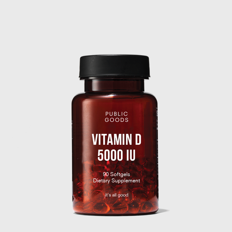 Vitamin D 5000iu 90 ct (Case of 12)