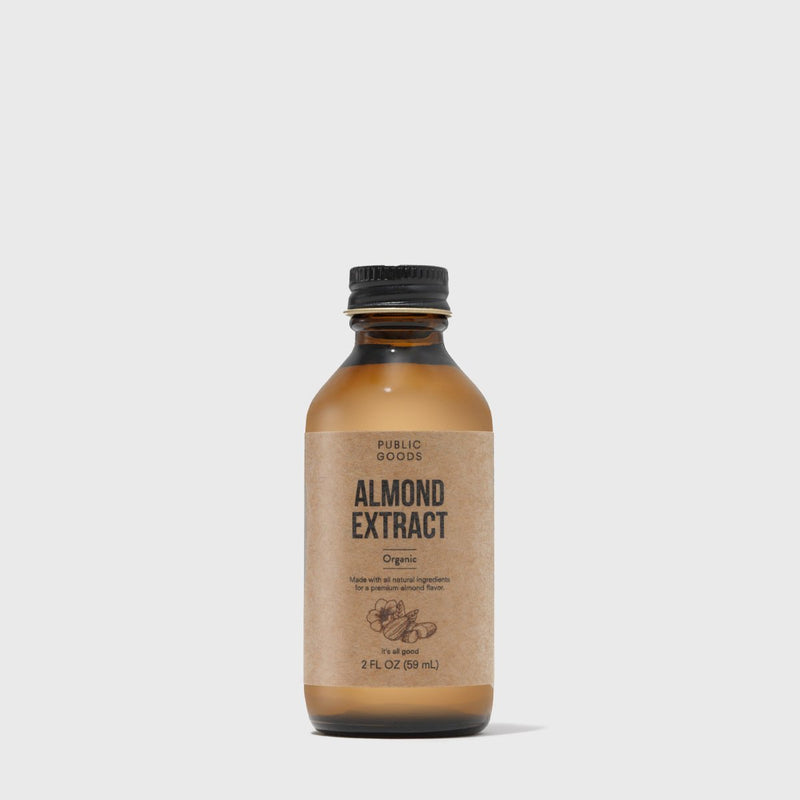 Public Goods Grocery Almond Extract (Case of 12)