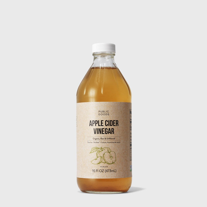 Public Goods Grocery Apple Cider Vinegar 16 fl oz (Case of 12)