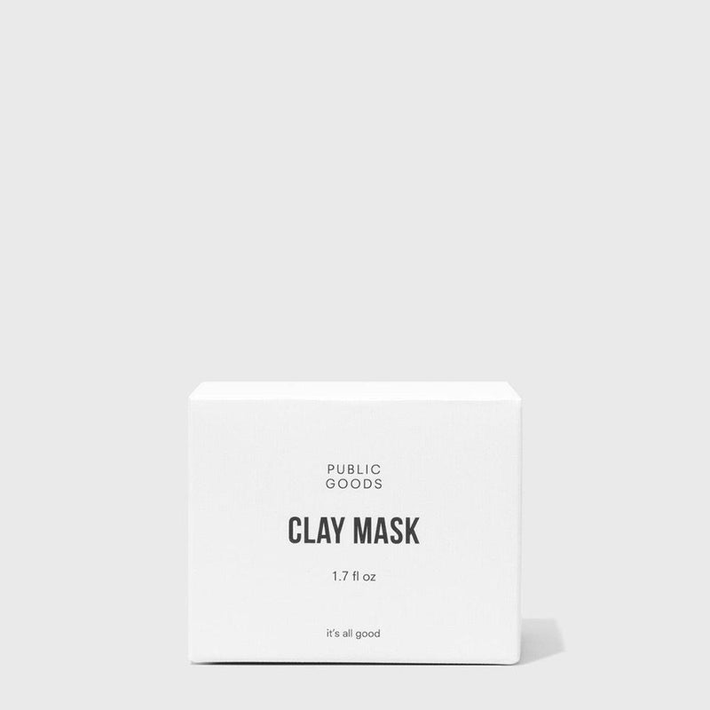 Public Goods Personal Care Clay Mask - Case of 80