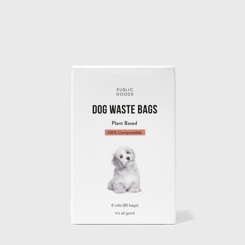 Public Goods Pet Dog Waste Bags 8pk (Case of 46)