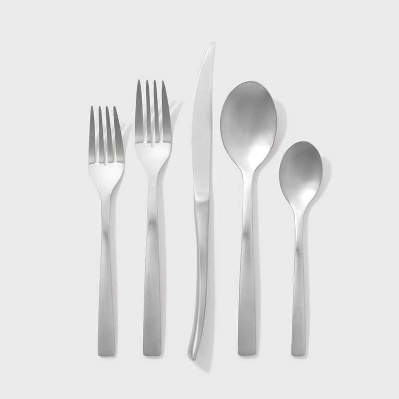 Public Goods 8/10 Stainless Steel Forged Flatware - 20 Piece Set