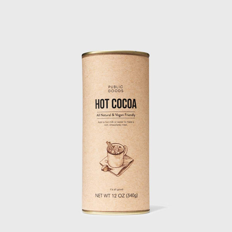 Public Goods Grocery Hot Cocoa Mix 12 oz (Case of 6)