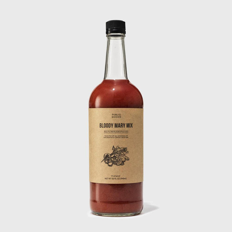 Public Goods Grocery JalapeÃƒÂ±o Bloody Mary Mix (Case of 12)