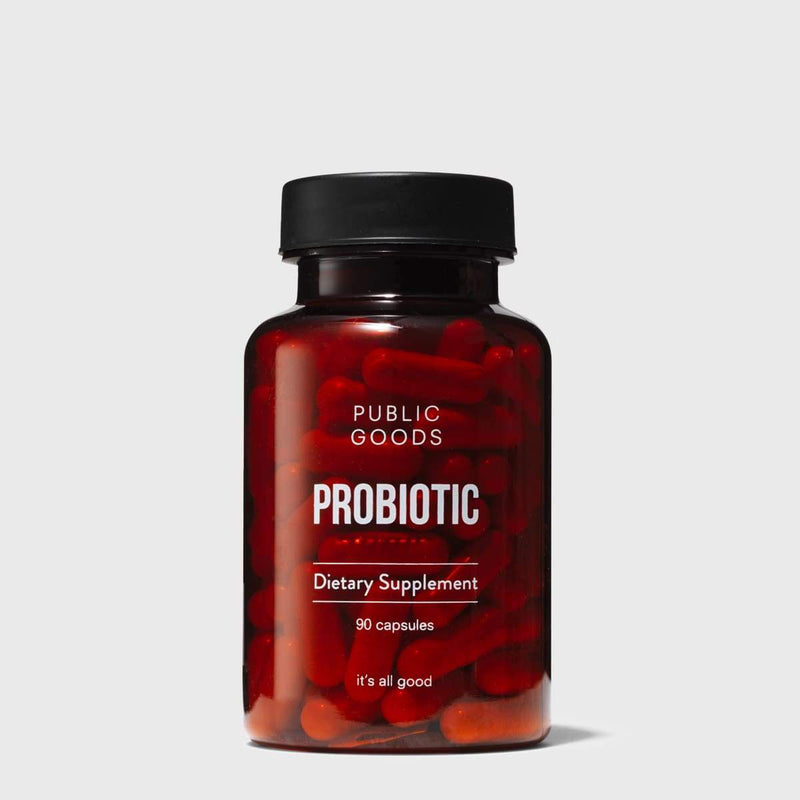 Public Goods Supplement Probiotic 90 ct (Case of 24)
