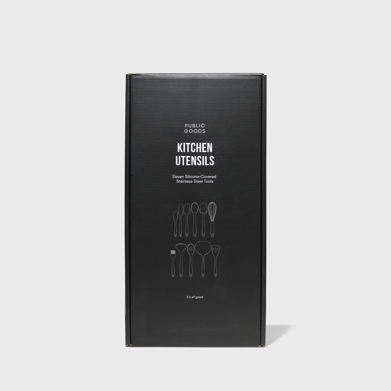 Public Goods Silicone Utensil Set 11 pc (Case of 9)