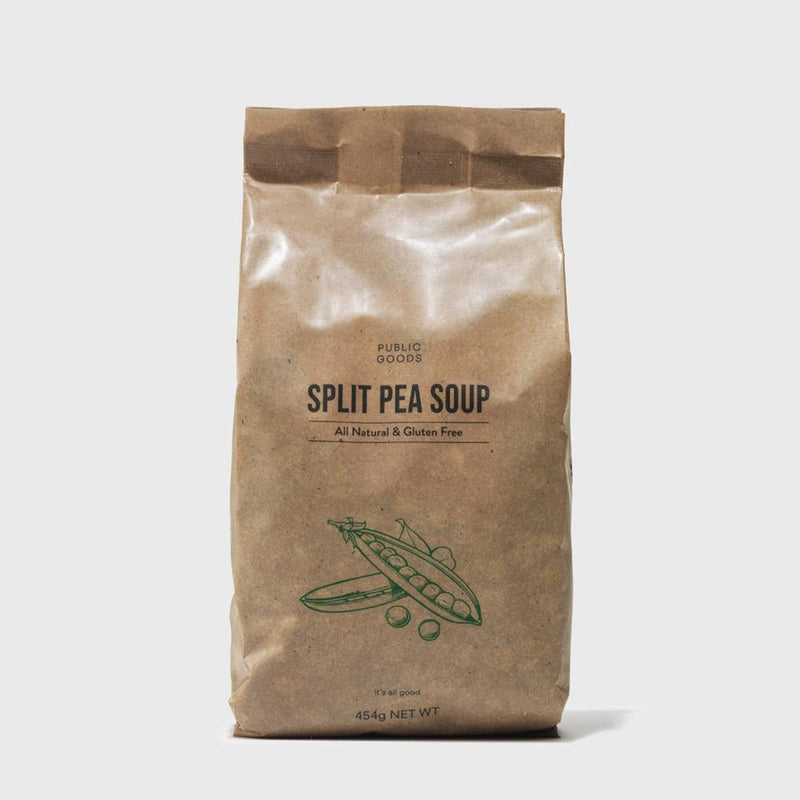 Public Goods Grocery Dried Split Pea Soup Mix 16 oz (Case of 12)