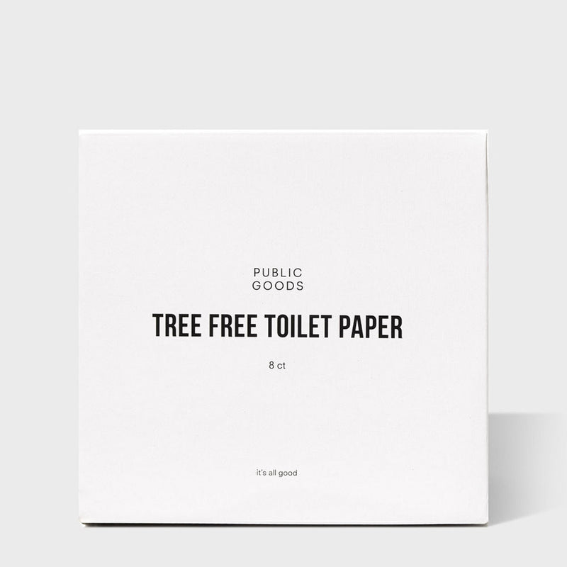 Public Goods Boxed Toilet Paper, 8ct (Case of 6)