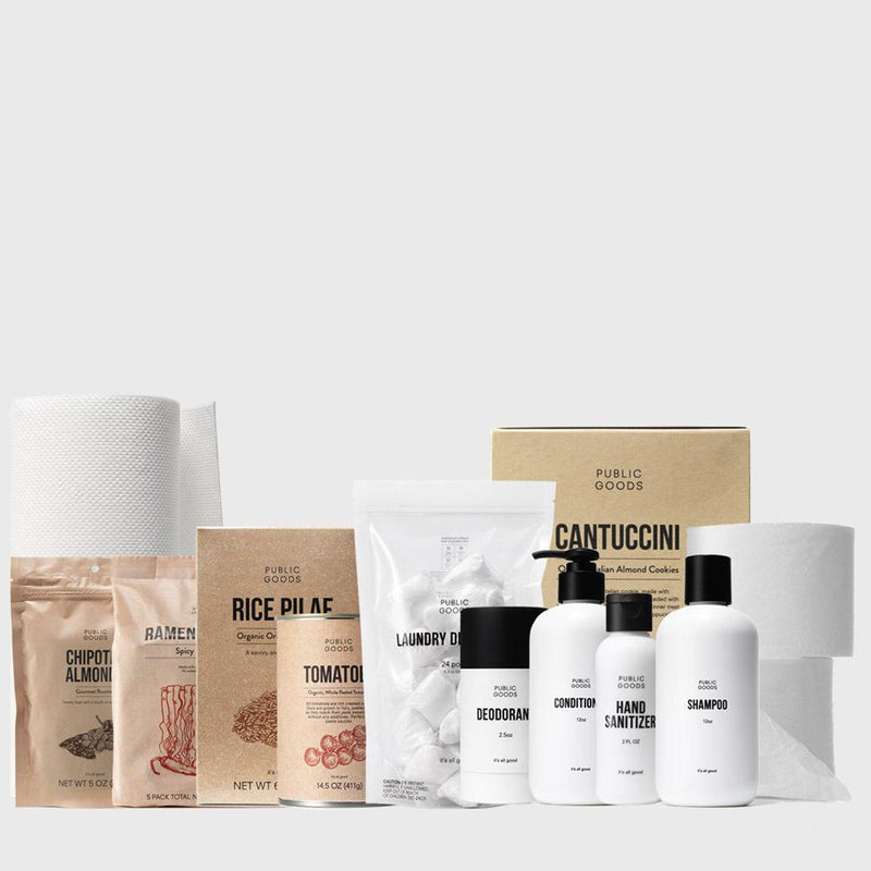 Public Goods Product Set Welcome Kit